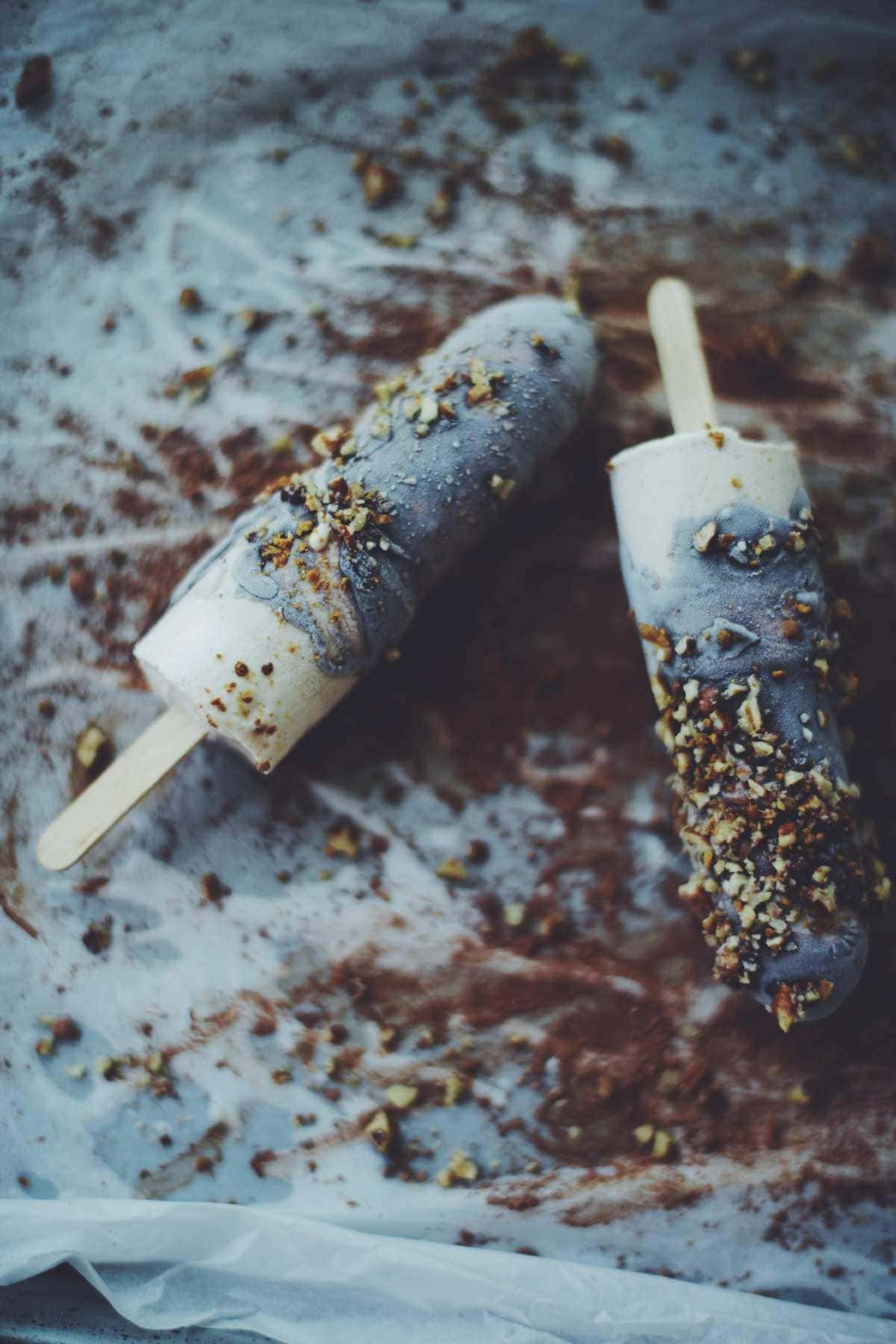 vegan coconut cream popsicles