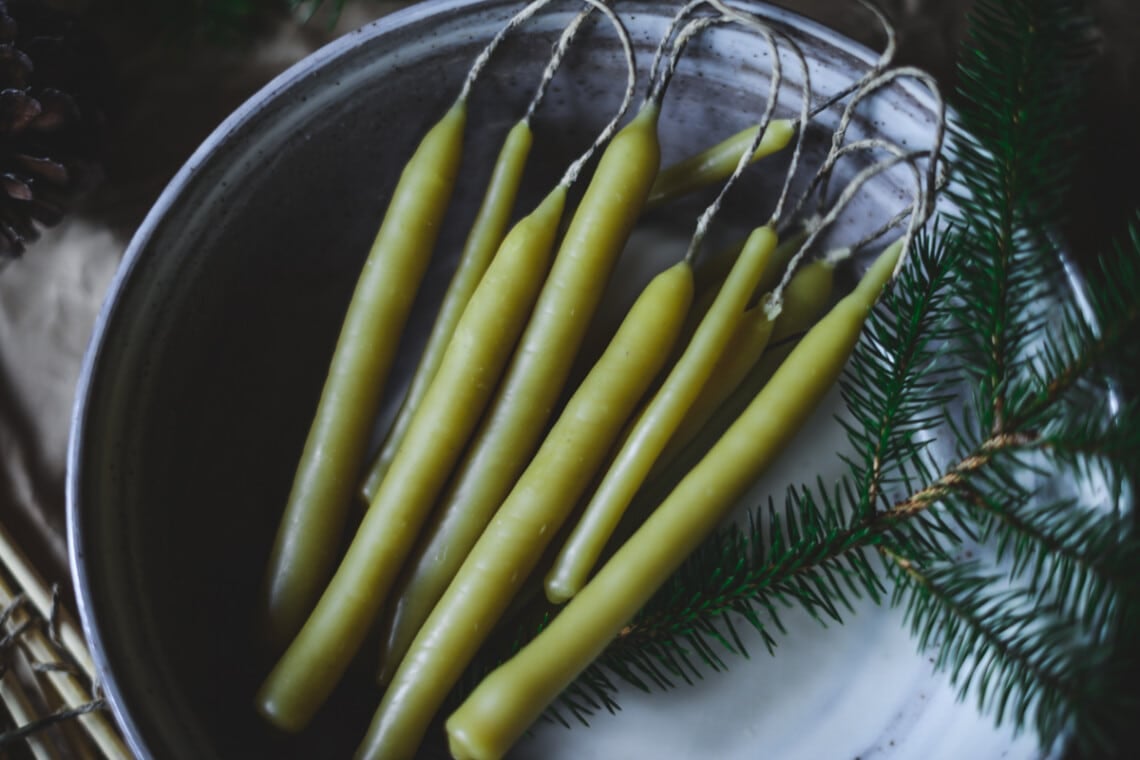 How to Make Bayberry Candles Fare Isle