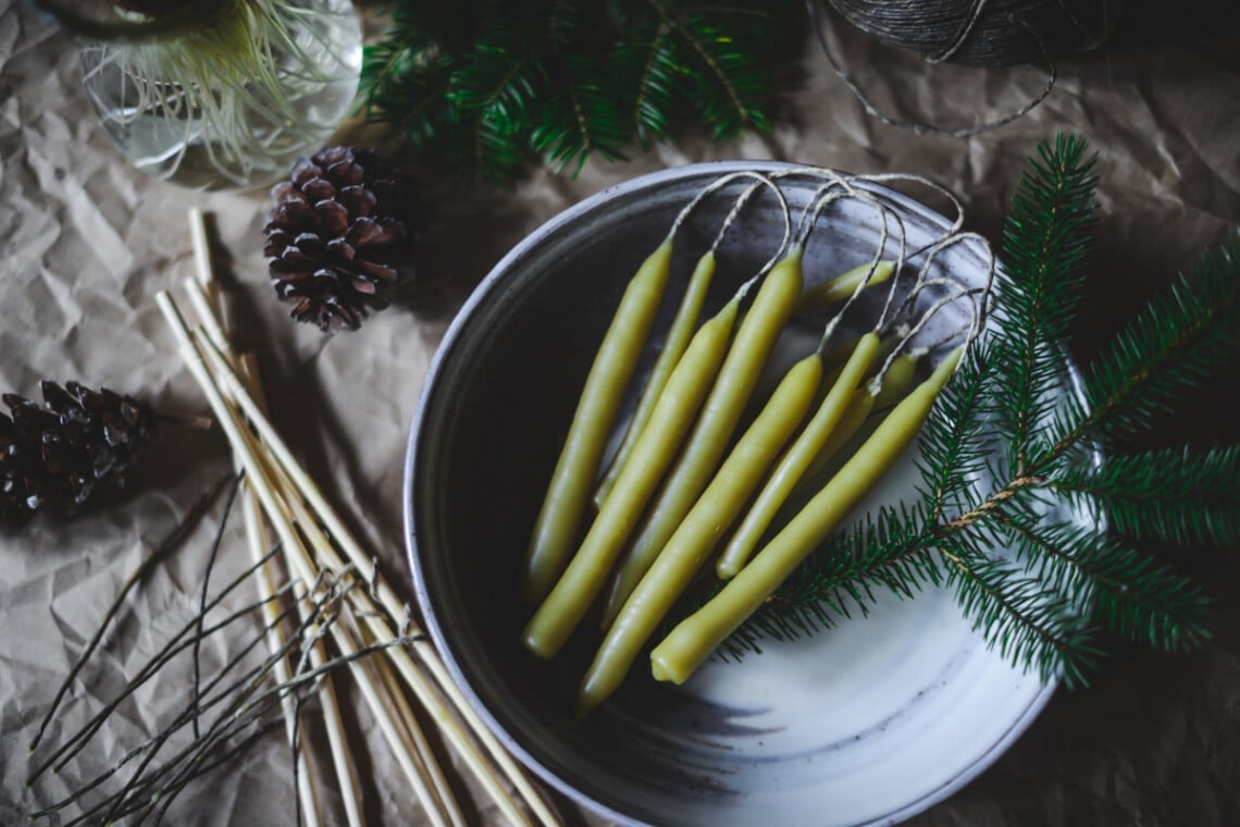 How to Make Bayberry Candles Fare Isle