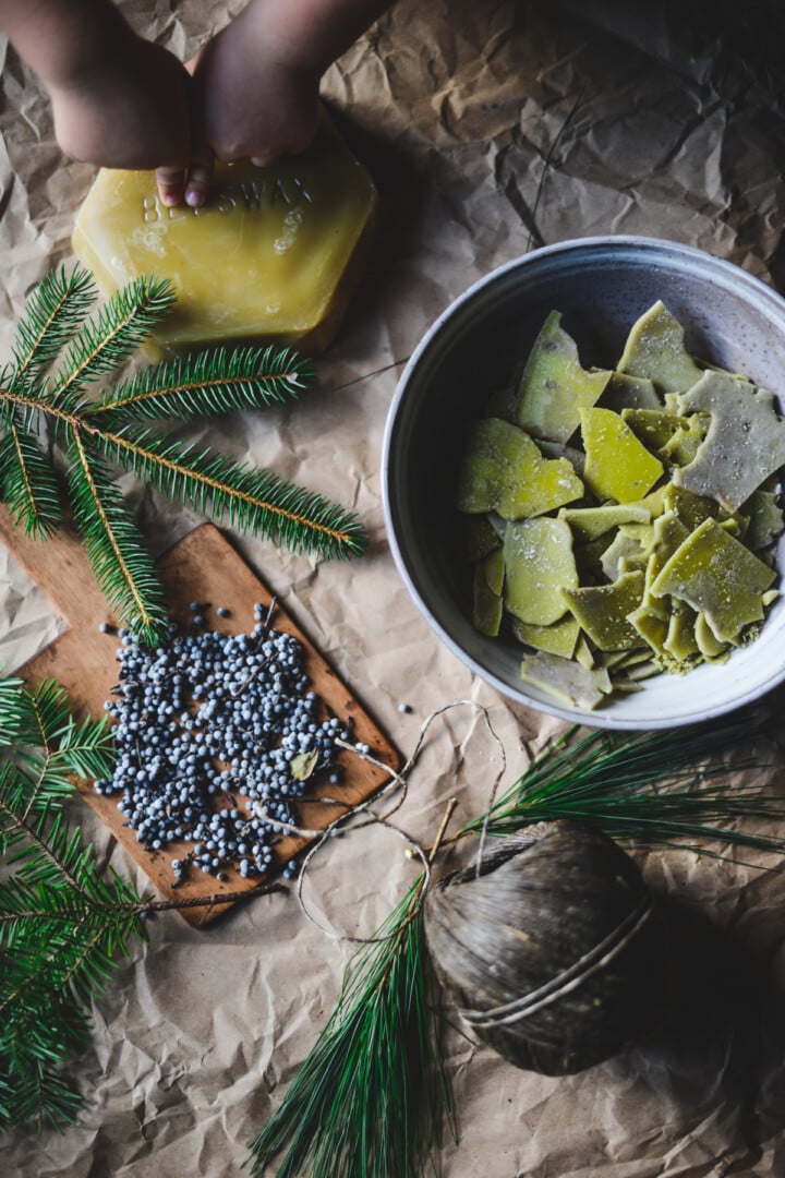 How to Make Bayberry Candles Fare Isle