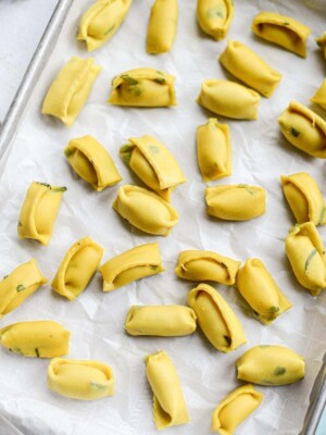 Fare Isle | Vegan Pumpkin Sage Agnolotti