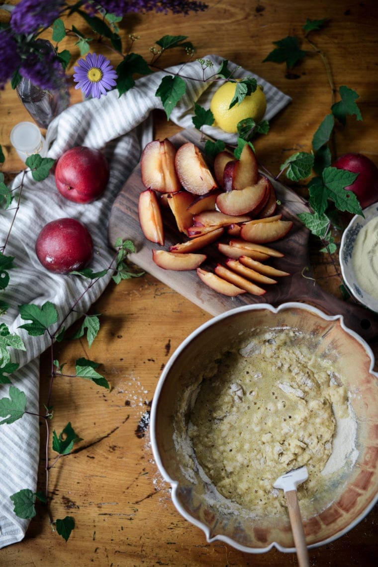Fare Isle | Vegan Semolina Plum Cake