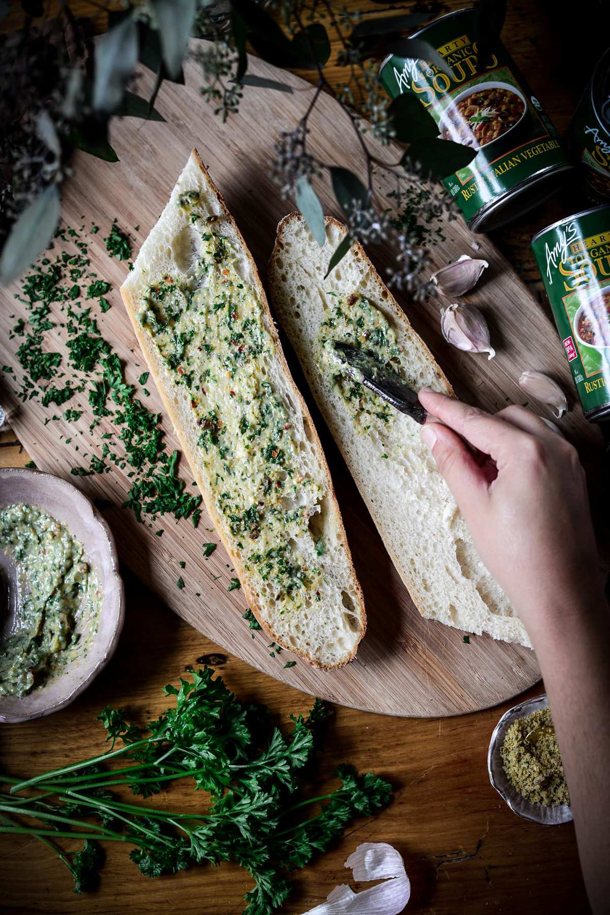 Fare Isle | Vegan Roasted Garlic Bread Recipe