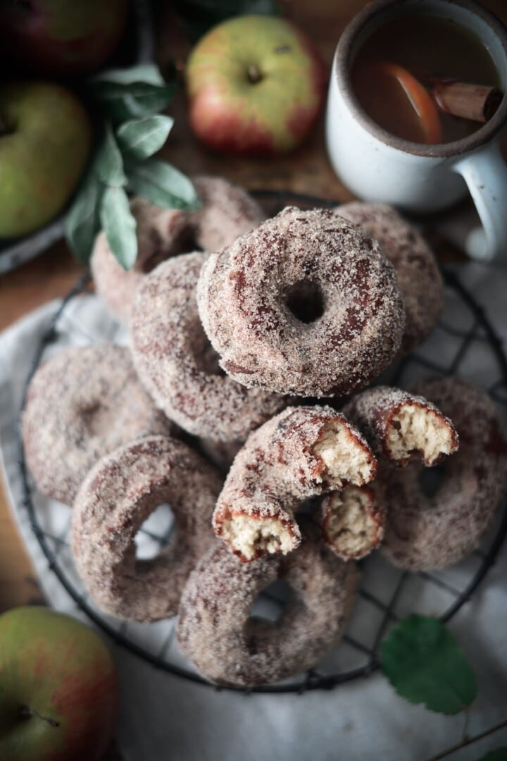 Vegan Apple Cider Doughnuts Fare Isle Kaity Farrell