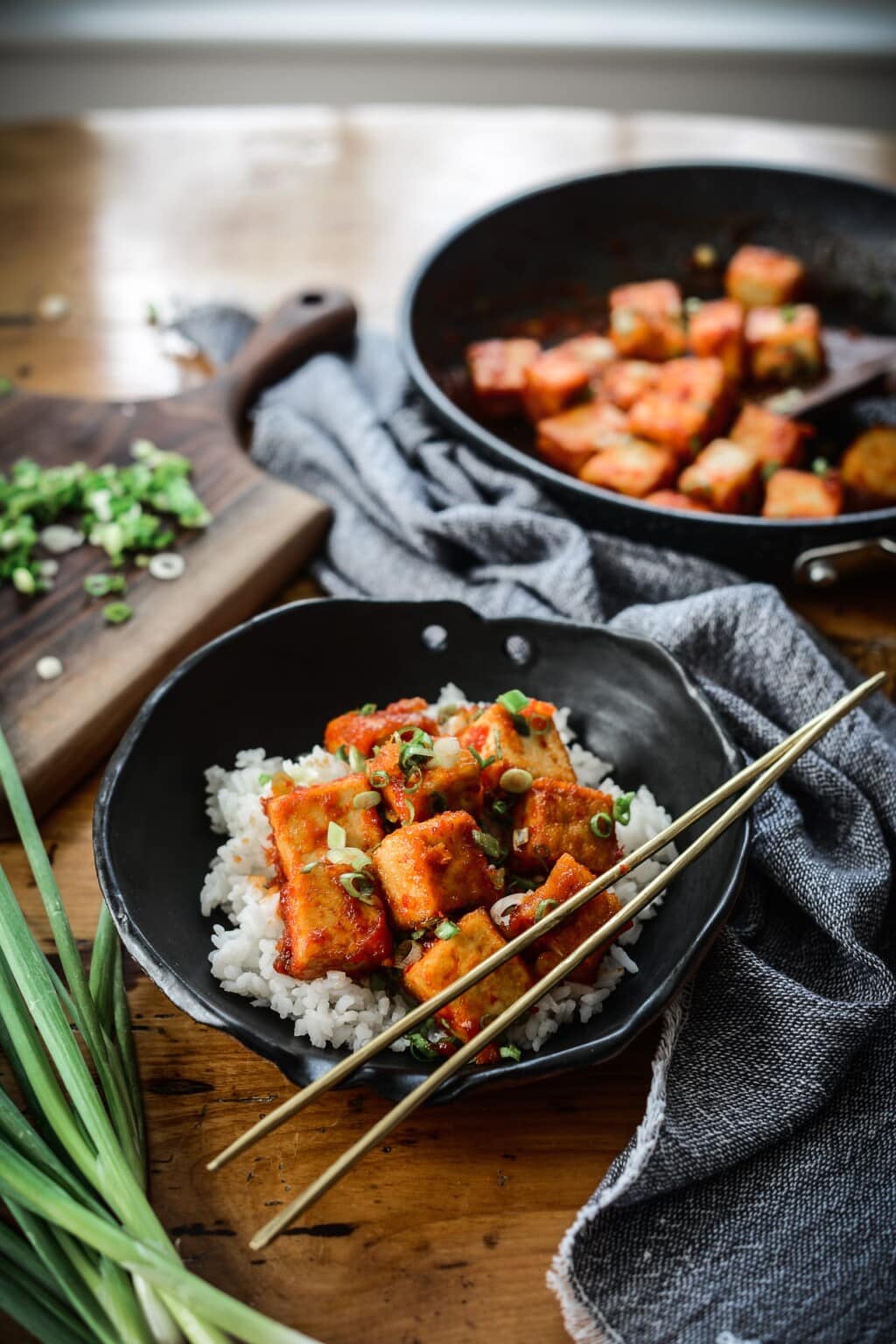 Quick and Easy Vegan SweetChili Tofu Fare Isle