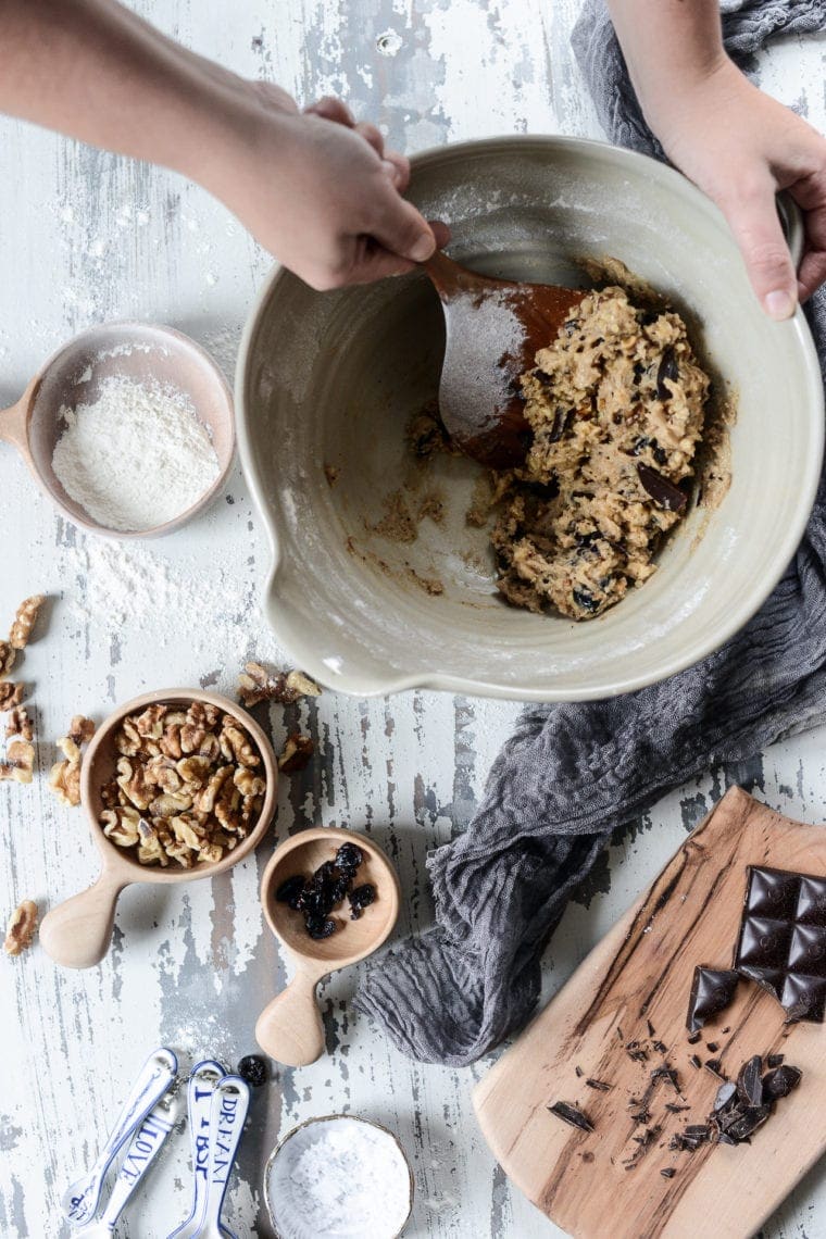 Cranberry Walnut Chocolate Chunk Cookies - Bakerella