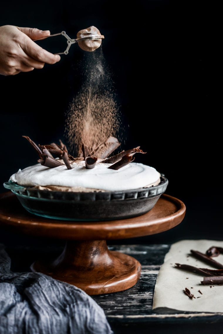 Vegan Mississippi Mud Pie with Mocha Aquafaba Mousse - Fare Isle