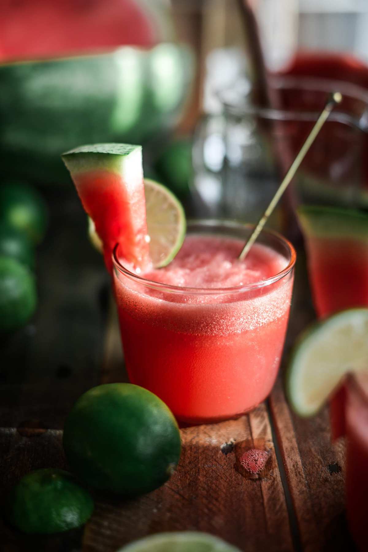Fare Isle | Frozen Watermelon Chile Vodka Limeade - July 4th Cocktail Ideas