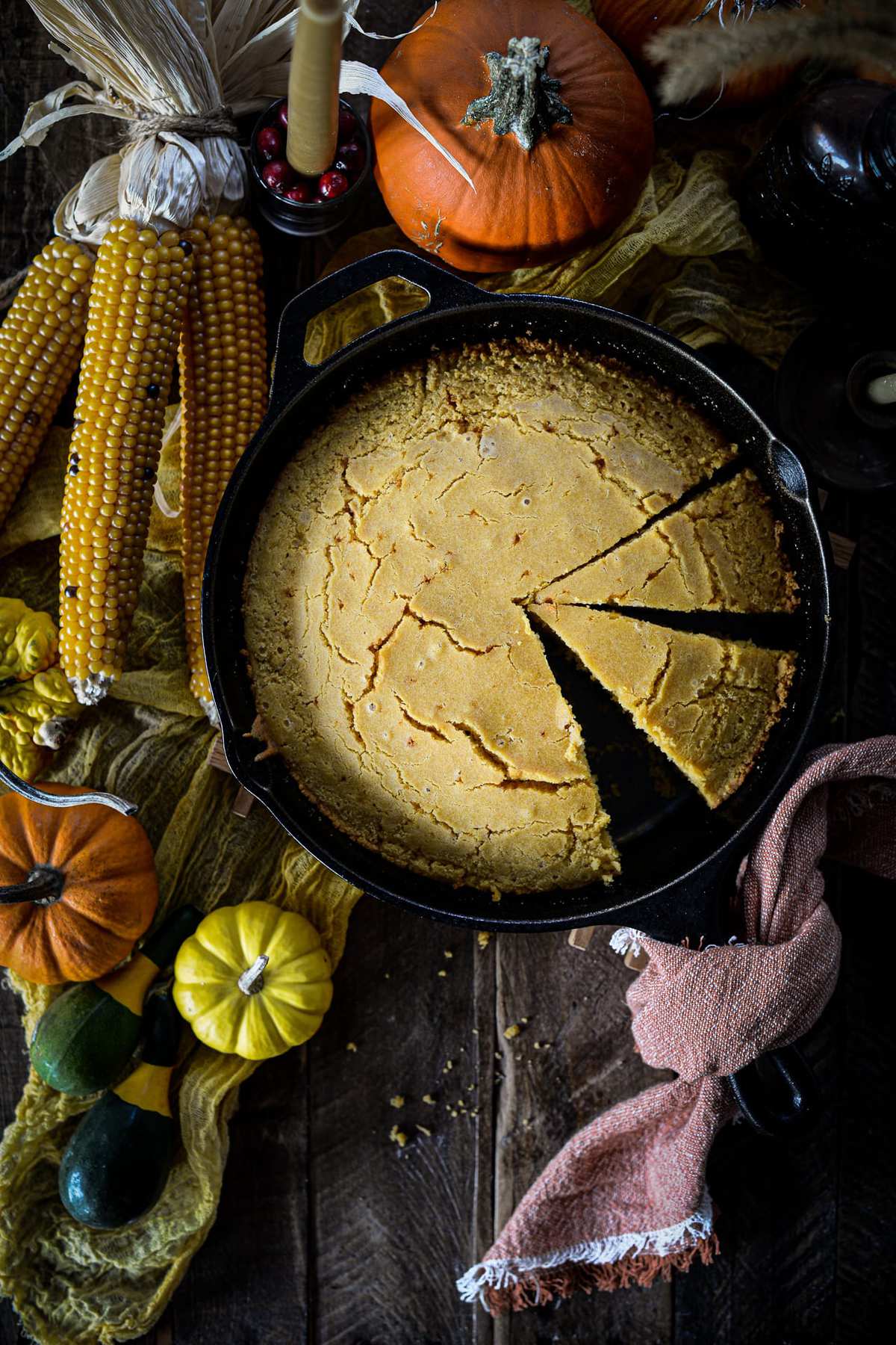Fare Isle | Vegan Skillet Cornbread