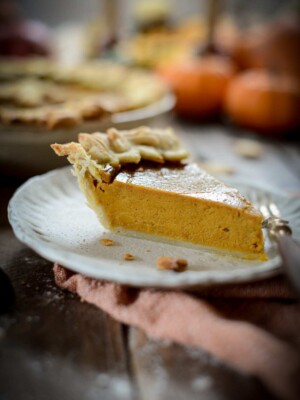 Fare Isle | Vegan Maple Pumpkin Pie