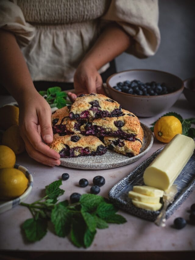 Blueberry Lemon Scones